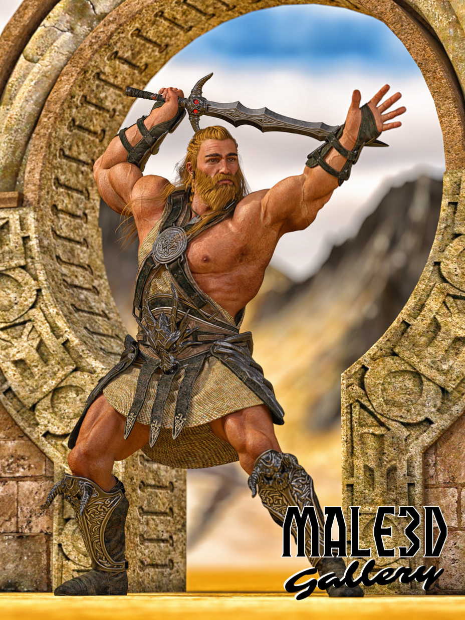 Barbarian Iconic Pose