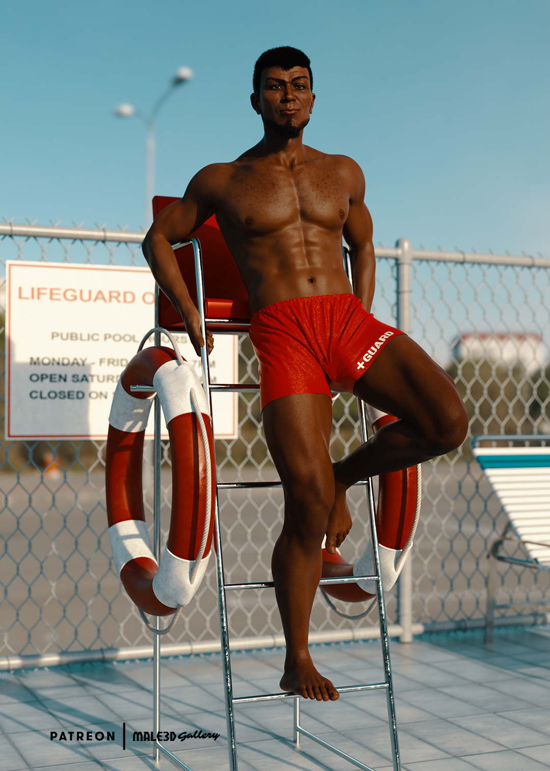 Abasi is a Lifeguard